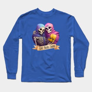 Evil Skele-twins Long Sleeve T-Shirt